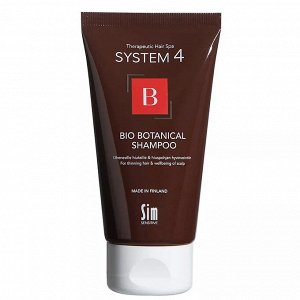 System Professional System 4 Bio Botanical Shampoo Биоботанический шампунь против выпадения и для стимуляции волос 75 мл