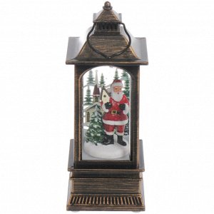 Сувенир с подсветкой Christmas "Фонарь - Дед Мороз" 12,8х5,4 см (3хAG13)
