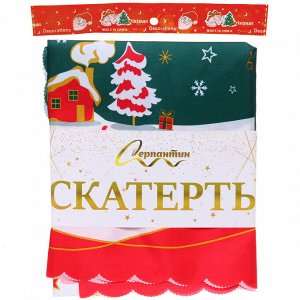 Скатерть 150*180 см "Зимняя сказка"