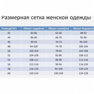 Размерная сетка
