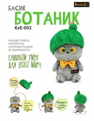 Басик и Ко Кот Басик &quot;Ботаник&quot;