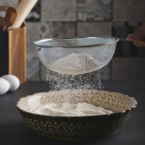 Сито с ободом и ручкой 18см FY-018