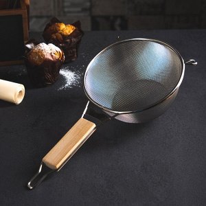 VETTA Ретро Сито с ободом и ручкой 18,5см, нерж.сталь, SY-021-18.5