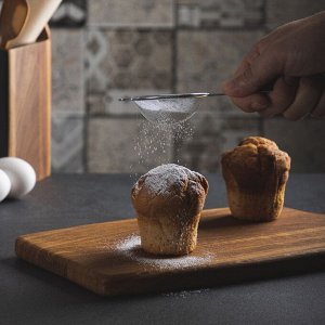 Сито с ободом и ручкой 7см