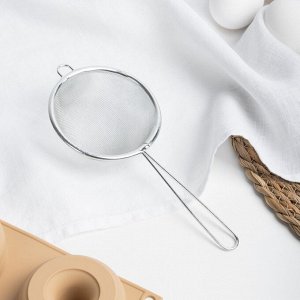 Сито с ободом и ручкой 9см