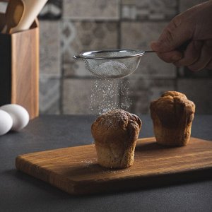 Сито с ободом и ручкой 9см