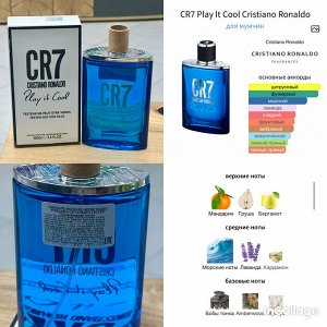 Мужские духи CR7 Play It Cool Cristiano Ronaldo 100 мл Оригинал