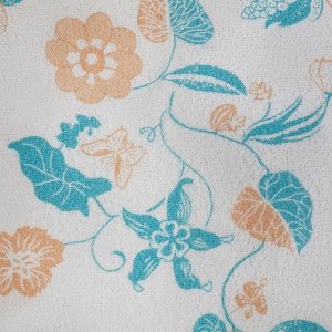 VETTA Салфетка для сушки посуды из микрофибры, "Цветы", 38x50см, 300г/кв.м, 1 дизайн