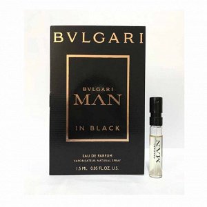 BVLGARI  MAN IN BLACK men edp 1.5 ml vial м(н) парфюмерная вода мужская