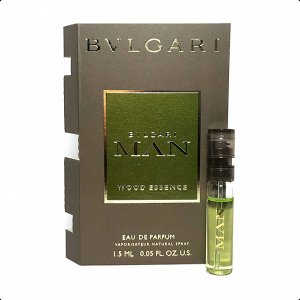 BVLGARI BVLGARI MAN WOOD ESSENCE men edp 1.5 ml vial м(н) парфюмерная вода мужская