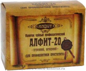 Фитосбор "Алфит-20" Для профилактики простатита, 60 брикетов
