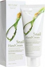 284323 «3W Clinic» Moisturizing Hand Cream Snail Увлажняющий крем для рук (Улитка), 100 мл.