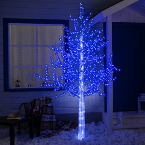 Дерево светодиодное улич. 2,5 м. "Акриловое" 1728Led, 103W, 220V Синий