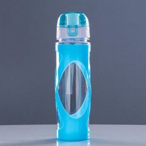 Бутылка для воды "Перекрёсток" 600 мл, микс, 6.5х24 см