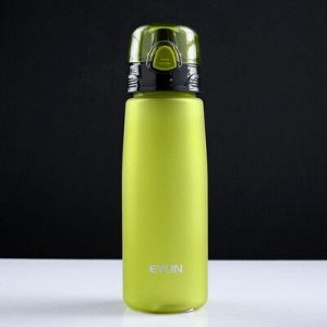 Бутылка для воды 850 мл, спортивная, матовая, микс, 7.5х25 см