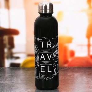 Бутылка для воды "Большое путешествие", 600 мл