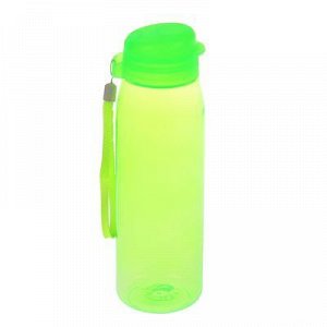 Бутылка для воды "Свежесть", 750 мл, спортивная, кислотно-зелёный, 7.5х23.5 см