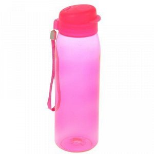 Бутылка для воды "Свежесть", 750 мл, спортивная, ярко-розовый, 7.5х23.5 см