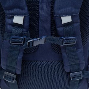 Рюкзак школьный с карманом для ноутбука 13", двумя отделениями, анатомической спинкой, для девочки