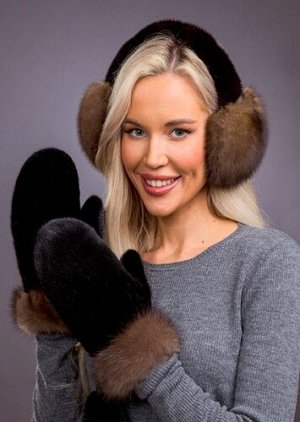Наушники норка блэк соболь