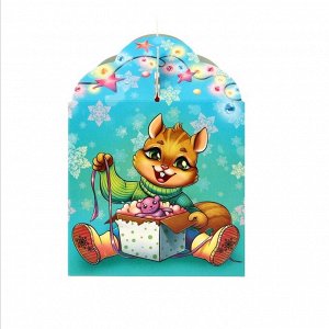 Подарочная новогодняя коробка «Снегурочка»23x10x10 см