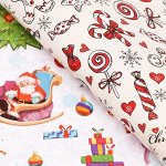 ❄ ︎Бумага упаковочная глянцевая