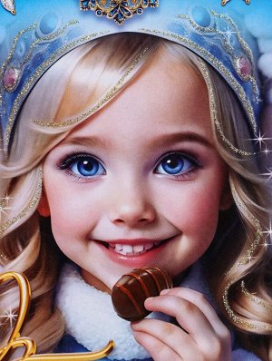 Коробка подарочная новогодняя, складная «Царские узоры» 23x10x23 см