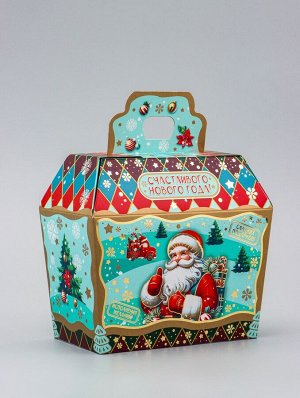 Коробка подарочная новогодняя «Исполнения желаний» 19.5x17x11 см
