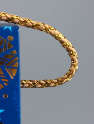Коробка подарочная новогодняя, складная «Снегири» 17.3x7x23.5 см