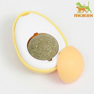 Игрушка для кошек с кошачьей мятой «Яйцо», 6 см