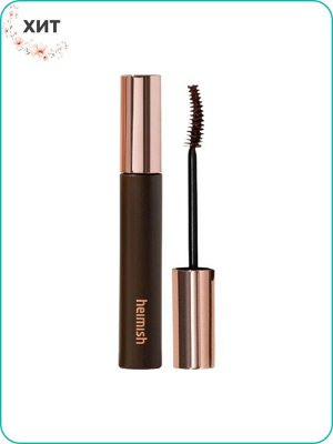 Heimish Dailism Smudge Stop Mascara Curling Brown Удлиняющая коричневая тушь с эффектом подкручивания Ю. Корея
