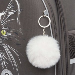 Ранец школьный формованный GRIZZLY с анатомической спинкой на ножках, для девочки