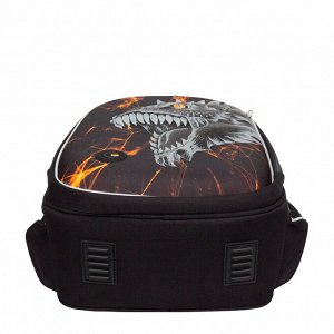 Ранец школьный формованный GRIZZLY с анатомической спинкой на ножках, для мальчика