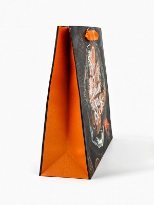 Пакет подарочный новогодний бумажный, «Атмосфера Нового Года», 31x26x11 см