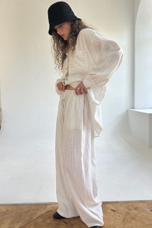 Костюм женский  SET065/14/Белый, черный