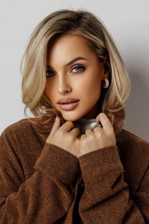 Жакет женский  4458Ф/04/коричневый, меланж