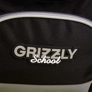 Ранец школьный GRIZZLY суперлегкий с анатомической спинкой, на ножках, с мешком для обуви, для мальчика