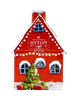Чай чёрный новогодний HYTON «Чайный домик-подсвечник», 70 г