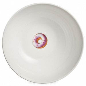 Lefard Ponycake — фарфоровый набор: кружка 360 мл и салатник 500 мл с пони и пончиками