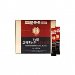 Красный корейский женьшень экстракт, 30 стиков / Jungwon Korean Red Ginseng Extract 365 Stick