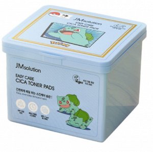 JMSolution Тонер-пэды успокаивающие с центеллой Toner Pad Easy Care Cica, 200мл(70шт)