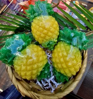 Мыло натуральное ручной работы "Ананас"/ Thailand Handemade Spa Soap Pineapple