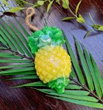 Мыло натуральное ручной работы &quot;Ананас&quot;/ Thailand Handemade Spa Soap Pineapple