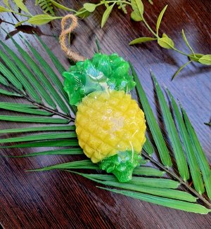 Мыло натуральное ручной работы "Ананас"/ Thailand Handemade Spa Soap Pineapple