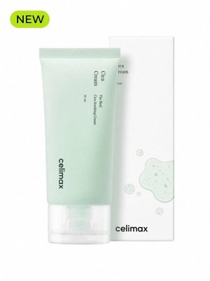 Celimax Крем для лица лёгкий безмасляный с экстрактом центеллы Cream Soothing The Real Cica, 50 мл