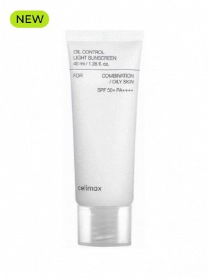 Celimax Крем солнцезащитный для лица себорегулирующий лёгкий Sunscreen Light Oil Control, 40 мл