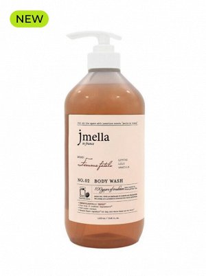 Гель для душа парфюмированный слабокислотный, 1000 мл /  JMELLA (JMSolution) In France Body Wash Femme Fatale