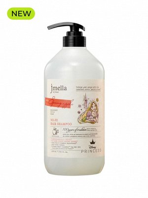 Jmella Шампунь парфюмированный для волос с ароматом Весеннего яблока Hair Shampoo Disney Spring Apple, 1000 мл