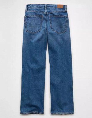AE Stretch Studded High-Waisted Stovepipe Jean