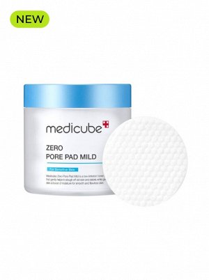 Medicube Пэды для чувствительной кожи отшелушивающие Zero Pore Pad Mild, 70 шт